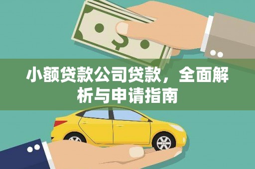 武陵小额贷款公司贷款，全面解析与申请指南