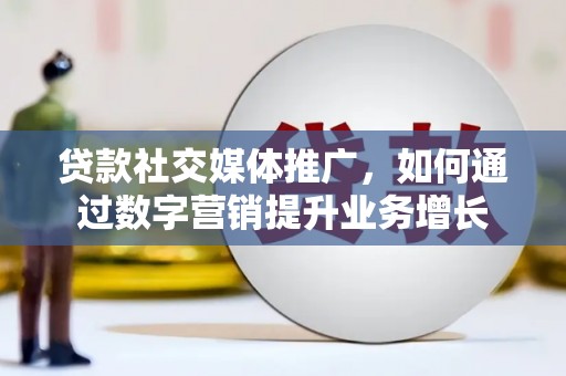 武陵贷款社交媒体推广，如何通过数字营销提升业务增长