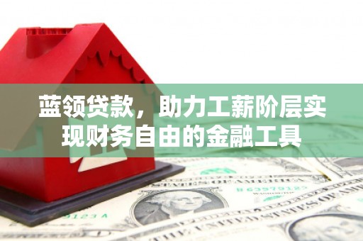 武陵蓝领贷款，助力工薪阶层实现财务自由的金融工具