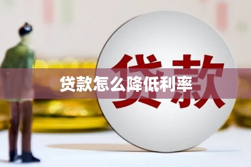 武陵贷款怎么降低利率