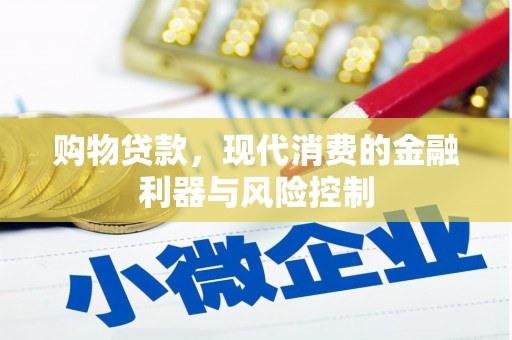 武陵购物贷款，现代消费的金融利器与风险控制