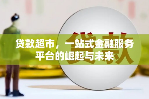 武陵贷款超市，一站式金融服务平台的崛起与未来