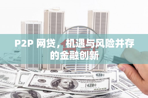 武陵P2P 网贷，机遇与风险并存的金融创新